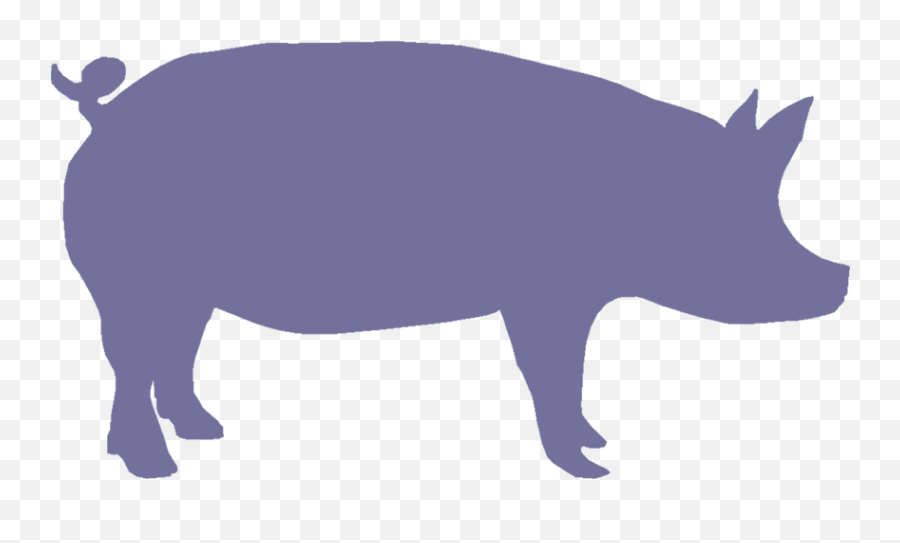 Show Pig Silhouette Pig Silhouette Pig Silhouette - Cute Pig Silhouette Clip Art Emoji,Rocky Mountains Clipart