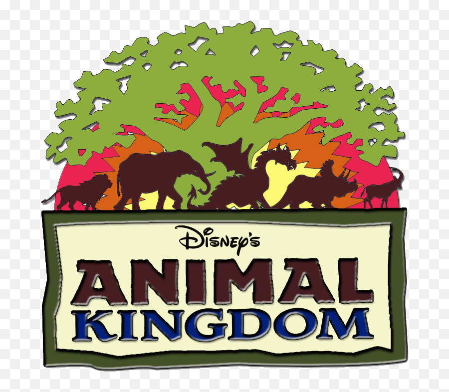 Disney Parks - Cartoon Tree Of Life Animal Kingdom Emoji,Disney World Logo
