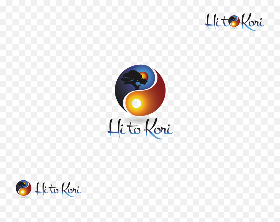Elegant Playful Logo Design For Hi To Kori Letu0027s Ad Emoji,Brush Logo