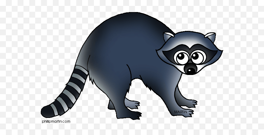 Free Clip Art - Tennessee State Animal To Draw Emoji,Raccoon Clipart