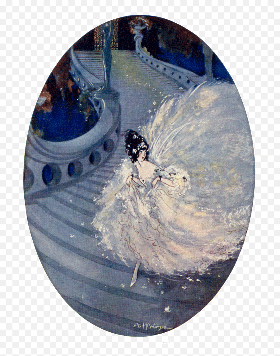 Cinderella By A H Watson - Illustrations Ah Watson Emoji,Charles Perrault Clipart