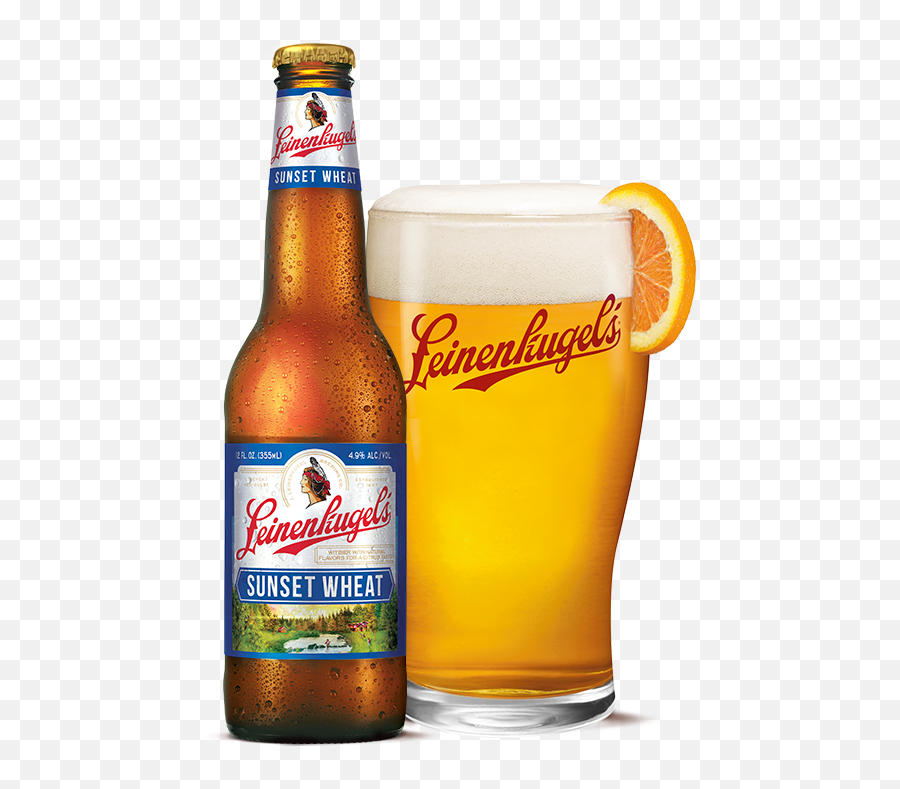 Collectibles Sunset Wheat New Leinenkugel Beer Glass Emoji,Beer Glass Logo