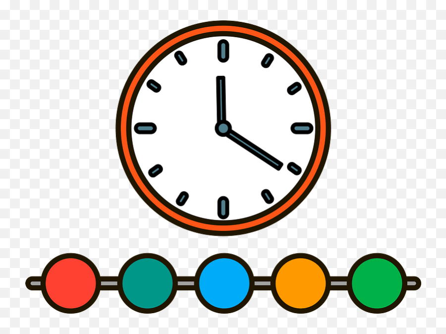 Timeline Clipart - Angles In The Clock Emoji,Timeline Clipart