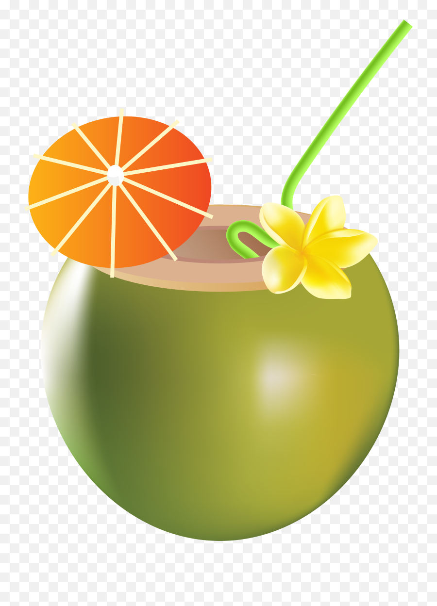 Summer Drink Clipart Transparent Png - Summer Clipart Png Emoji,Drink Clipart