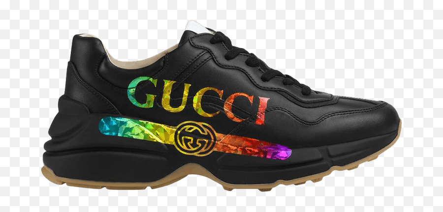 Gucci Wmns Rhyton U0027iridescent Logou0027 - Iridescent Gucci Logo Emoji,Gucci Logo
