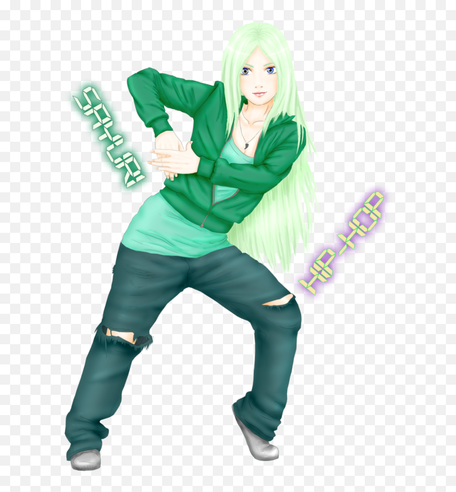 Dancing Gif - Anime Girl Hip Hop Dancer Png Download Easy Drawings Dance Hip Hop Emoji,Dance Png