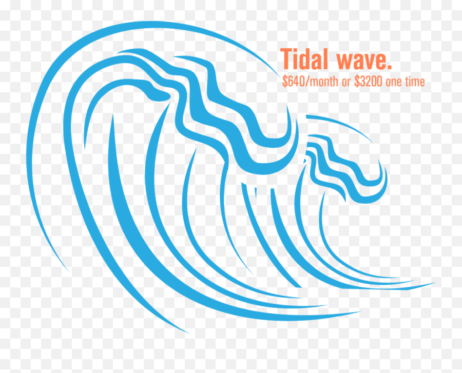 Ocean Waves Vector Art - Vertical Emoji,Wave Clipart