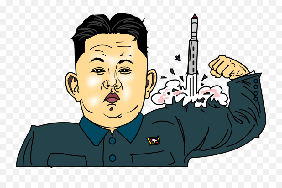 Kim Jong Un Line Art Transparent Png - Kim Jong Un Clipart Png Emoji,Line Leader Clipart