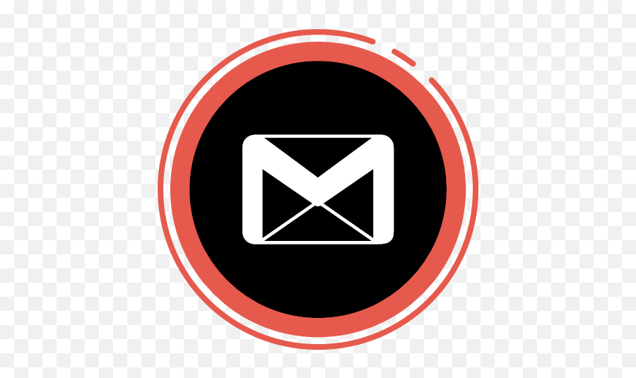 Circle Gmail Gradient Social Media Icon Emoji,Gmail Logo