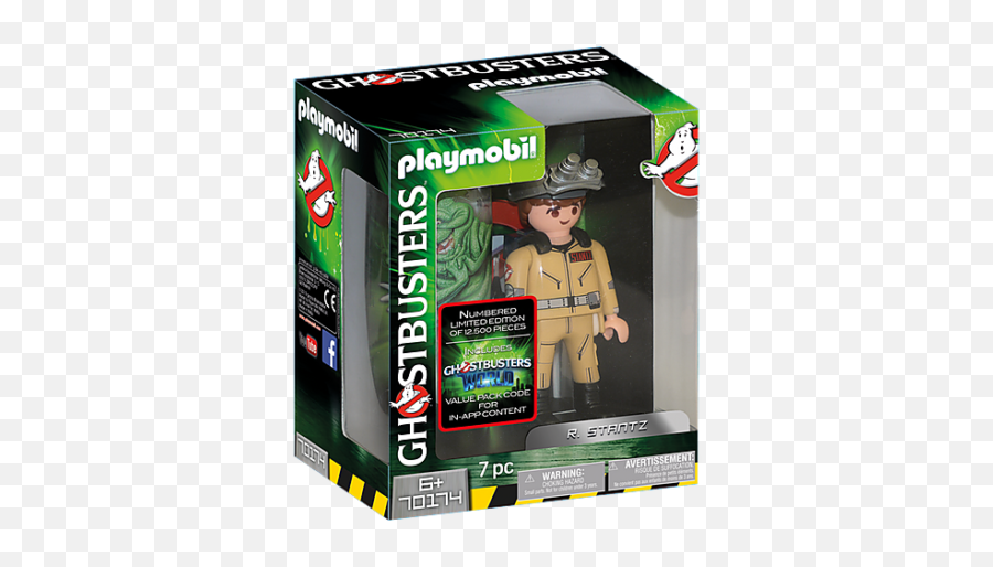 Playmobil 70173 Ghostbusters Collectors Edition E Spengler - Playmobil Ghostbusters Stantz Emoji,Ghostbusters Png
