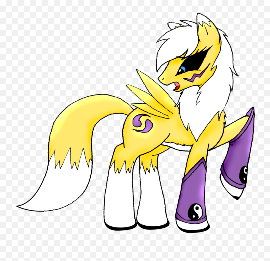 User Blogdan67renamon In Pony Land My Little Pony - Renamon Pony Emoji,My Little Pony Png