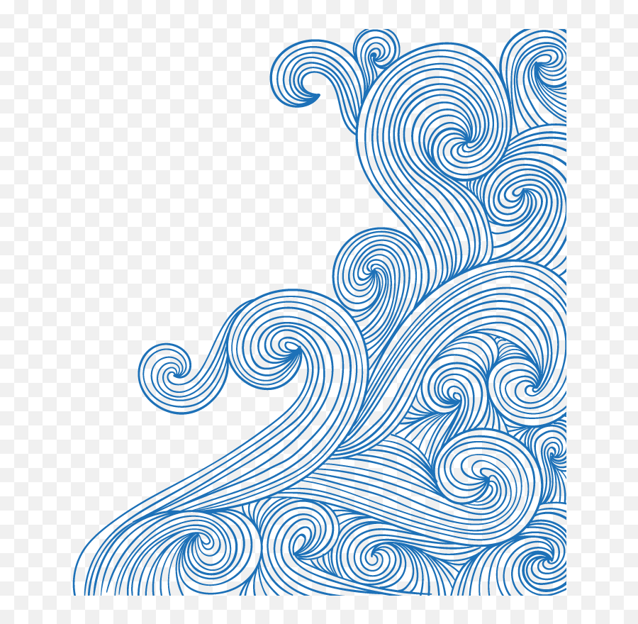 Wave Clip Art Png - Doodle Wave Png Swirl Wave Doodle Wave Swirl Png Emoji,Doodle Clipart
