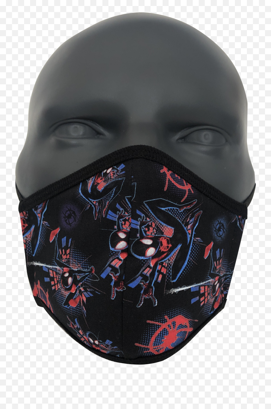 Superhero Spiderman Black Face Mask Emoji,Spiderman Face Png