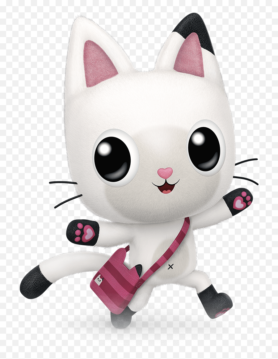 Gabbyu0027s Dollhouse Tv Shows Dreamworks Emoji,Cat Paws Clipart