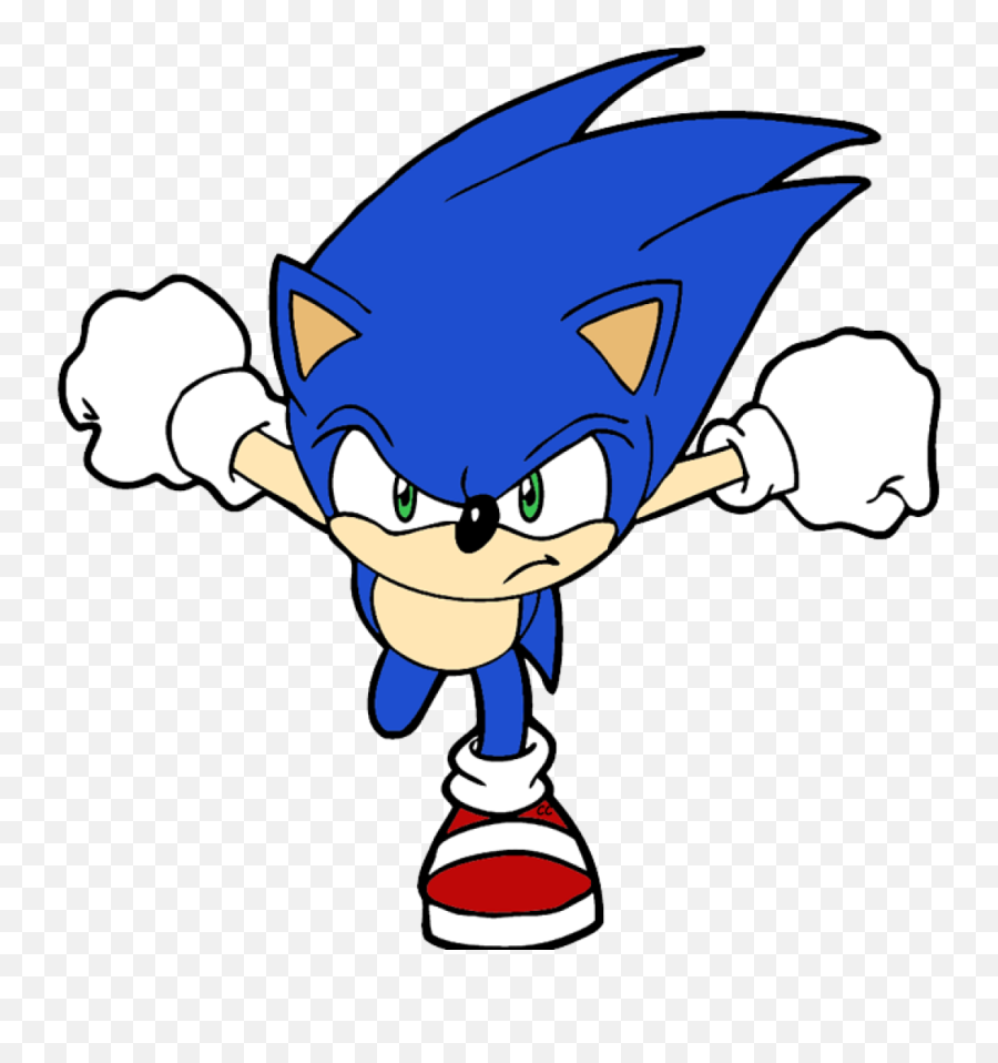 Sonic The Hedgehog Clipart Clipartfest - Sonic The Hedgehog Svg Cut Sonic Svg Emoji,Hedgehog Clipart