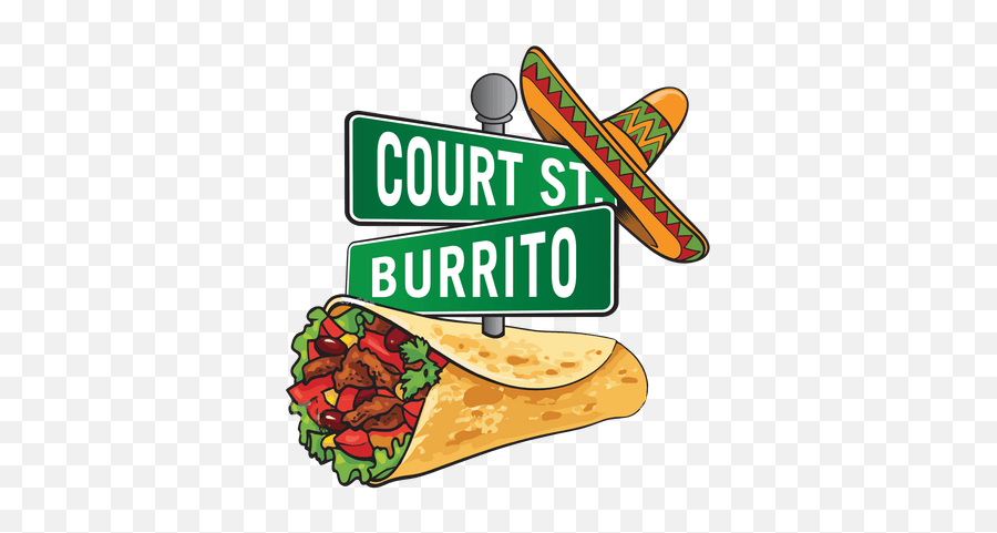 Court Street Burrito - Crown Point In 46307 Menu U0026 Order Emoji,Burrito Logo