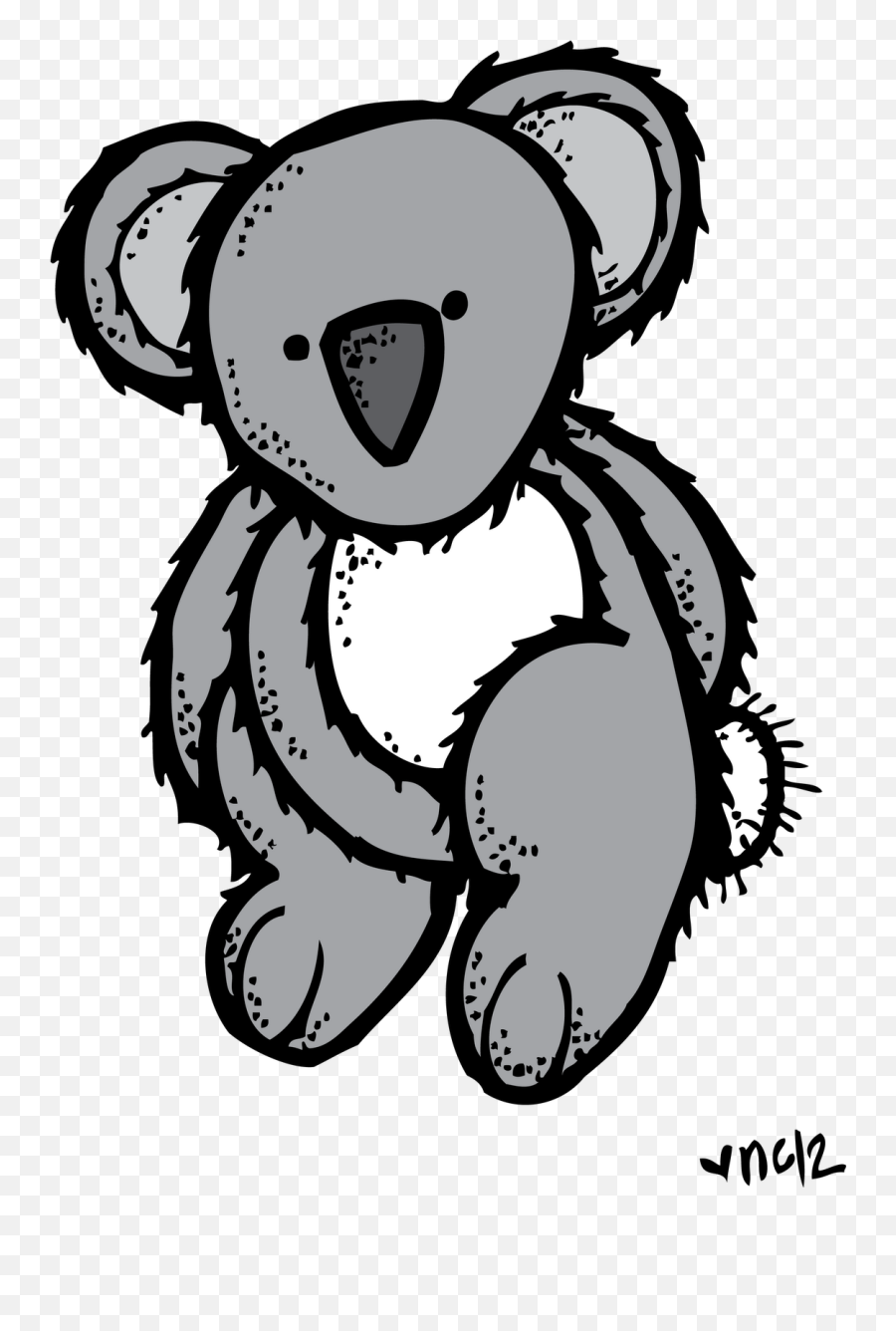 Koala Bear - Melonheadz Animal Clipart Emoji,Koala Clipart