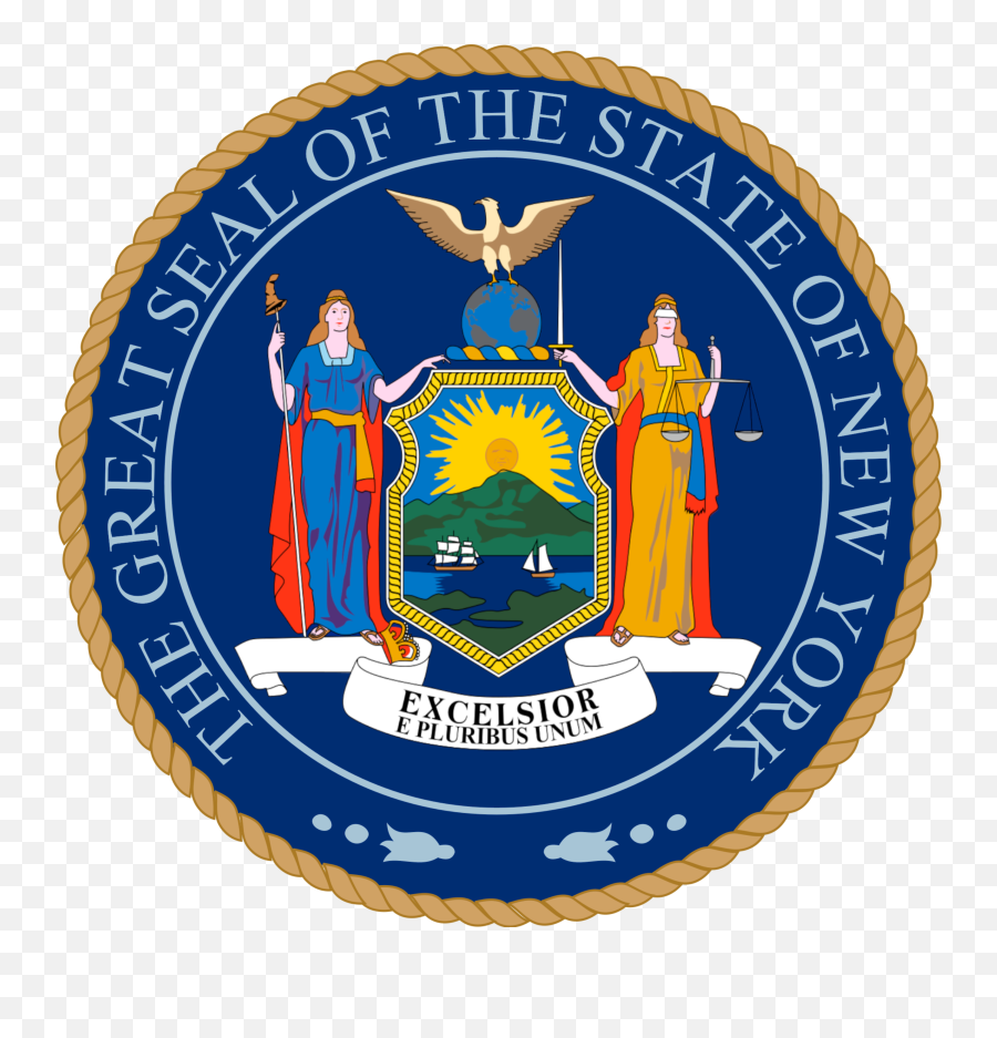 State Of New York V - New York State Seal Emoji,Exxon Logo