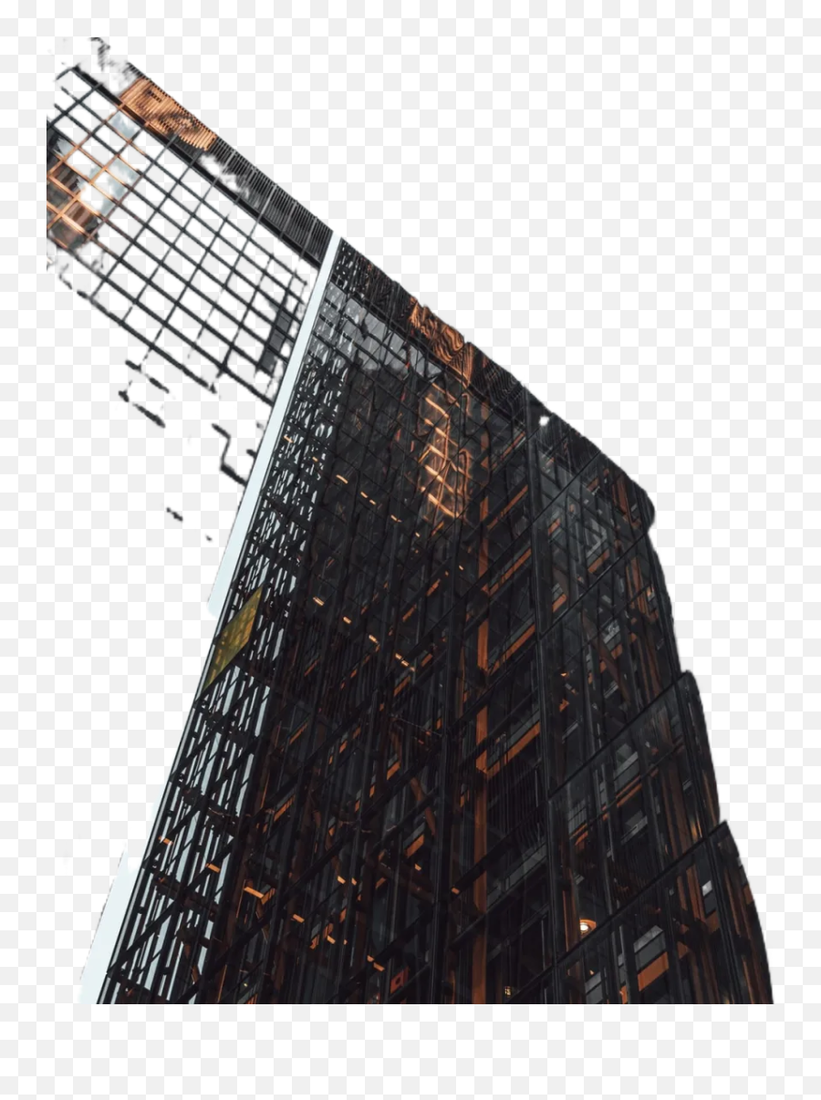 Black And Brown High Rise Building Transparent Background Emoji,Building Transparent Background