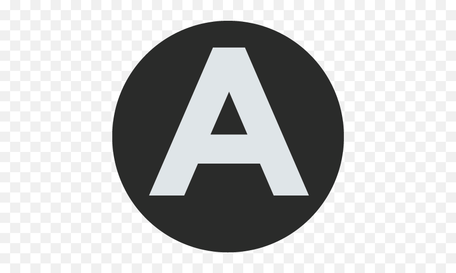Download Antace Screen Printing Less Wear And Fade - Fb Logo Circle Letter A Icon Emoji,Black Circle Fade Png