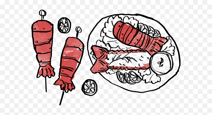 Download Lobster Clipart Chef - Lobster Roll Clipart Emoji,Lobster Clipart