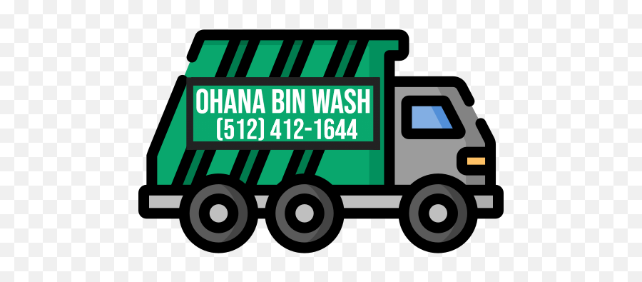 Garbage Can U0026 Trash Bin Cleaning Company - Ohana Bin Washing Emoji,Picking Up Trash Clipart