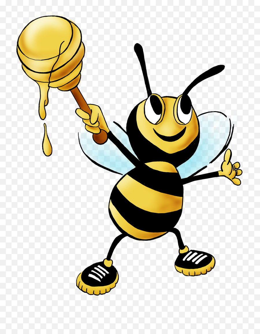 Honey Clipart Wand - Bee Clipart With Honey Emoji,Honey Clipart