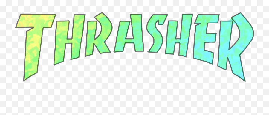 Thrasher Thrasher Logo Sticker By Honoka - Thrasher Emoji,Thrasher Logo