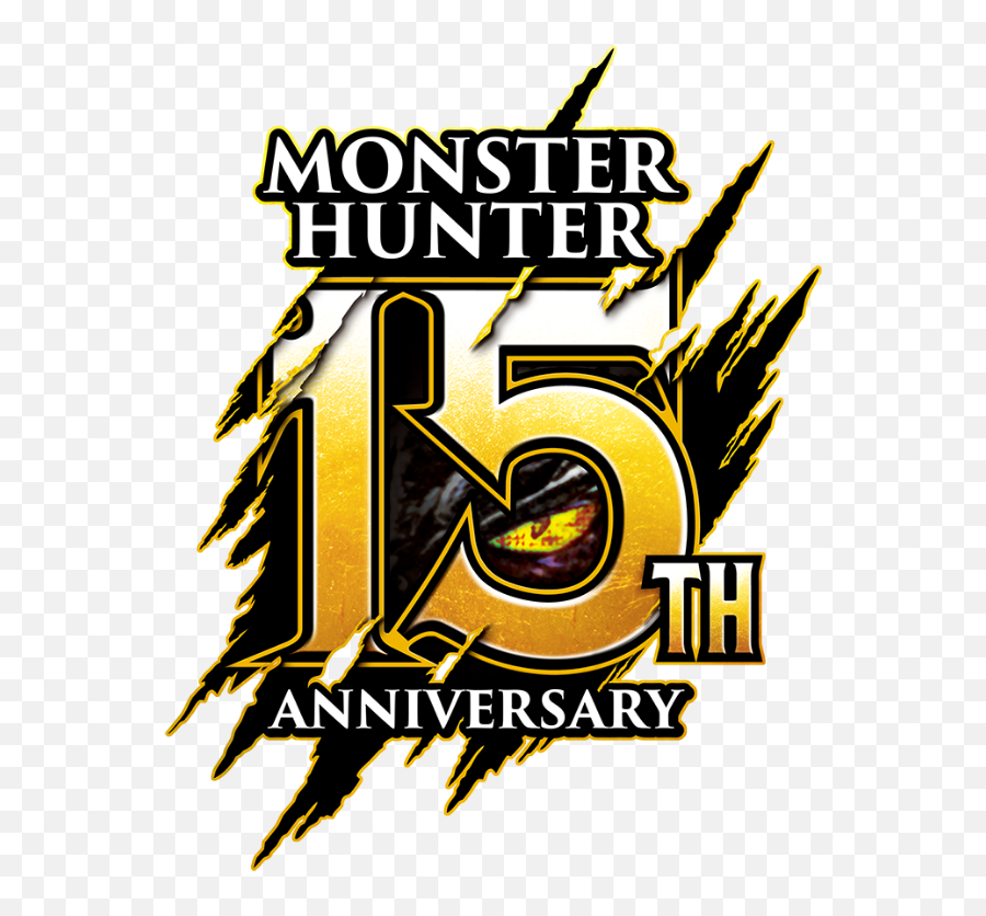 Monster Hunter 15th Anniversary - Anniversary Emoji,Monster Hunter World Logo