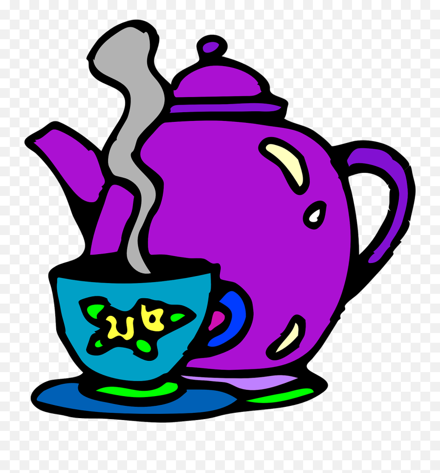 Hot Clipart Teapot Hot Teapot - Clip Art Free Tea Emoji,Teapot Clipart