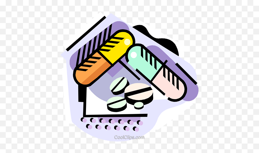 Medication Royalty Free Vector Clip Art - Alcohol And Medicine Clipart Emoji,Medication Clipart