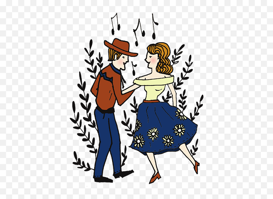 Square Dancing At The Senior Center - Square Dancing Clipart Emoji,Dance Clipart