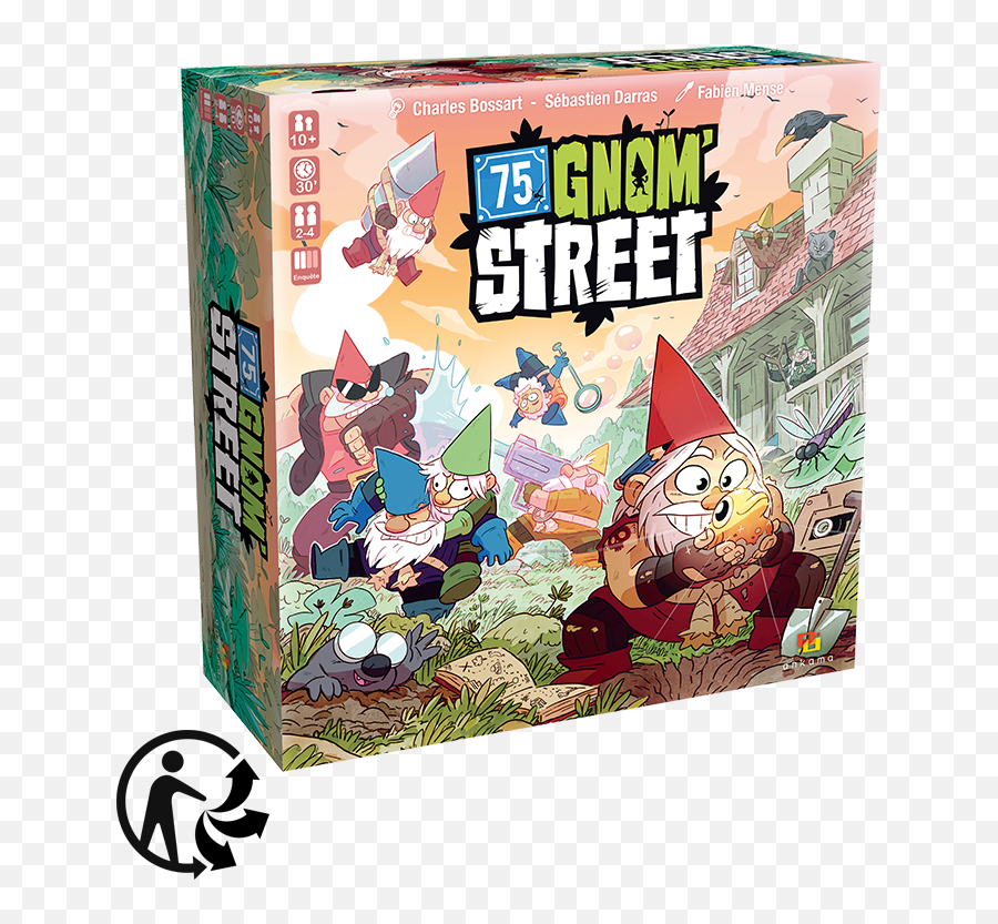 75 Gnomu0027street - Cool Mini Or Not 75 Street Board Game Emoji,Gnome Meme Png