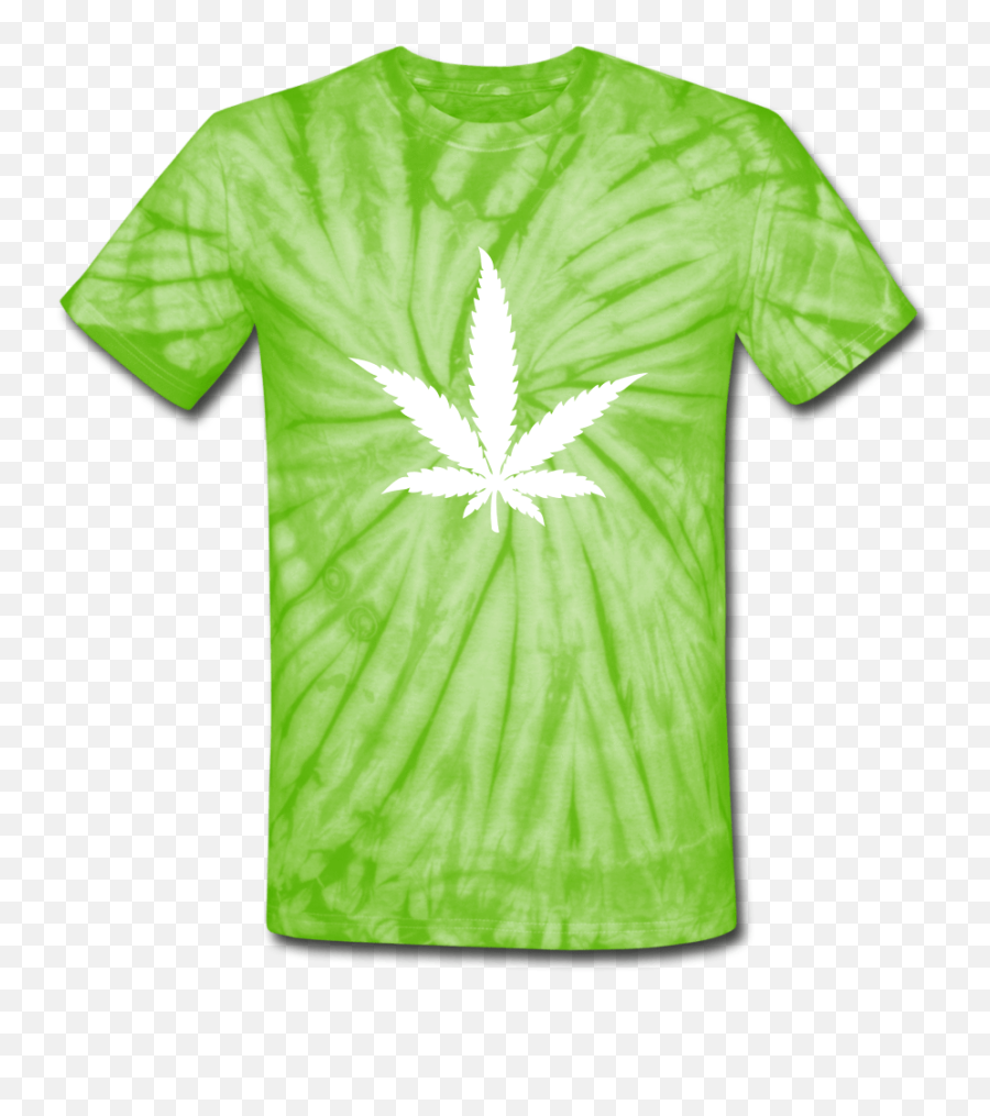 Marijuana Leaf Tie Dye T - Marijuana Leaf Shirt Transparent Emoji,Weed Leaf Transparent