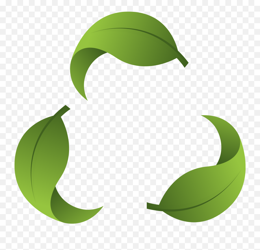 Download Reused Symbol Recycling Images - Recycle Logo In Leaves Emoji,Recycle Png