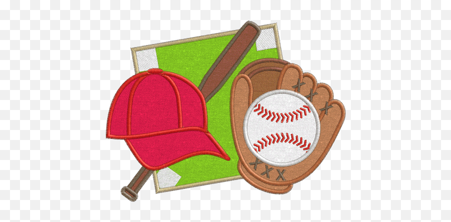 Baseball Glove And Bat Clipart - Baseball Glove Bat Clipart Emoji,Baseball Glove Clipart