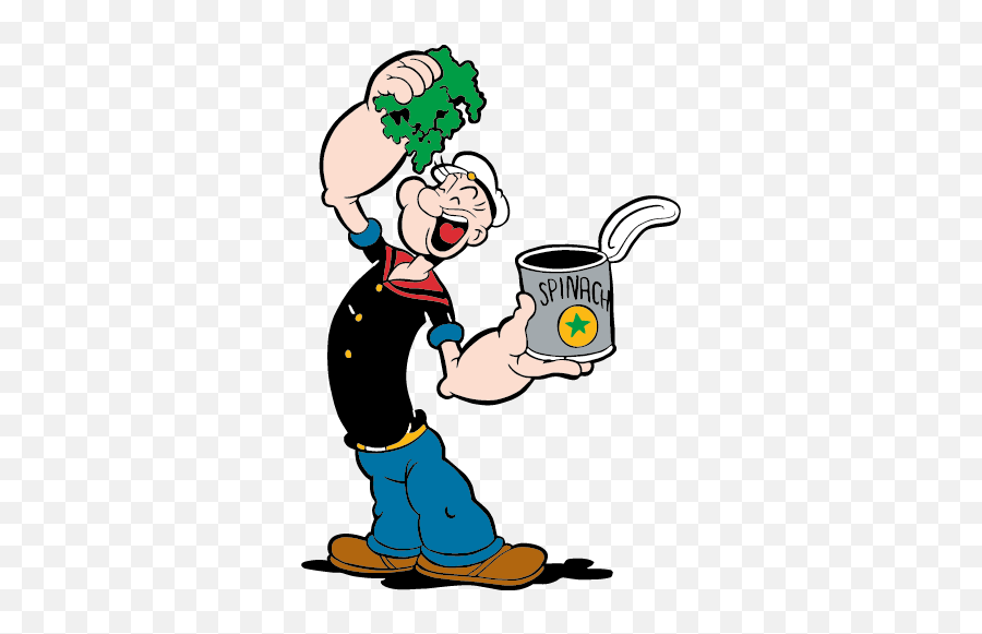 Happy 90th Birthday Popeye U2013 Comicon - Popeye Spinach Png Emoji,Popeyes Logo