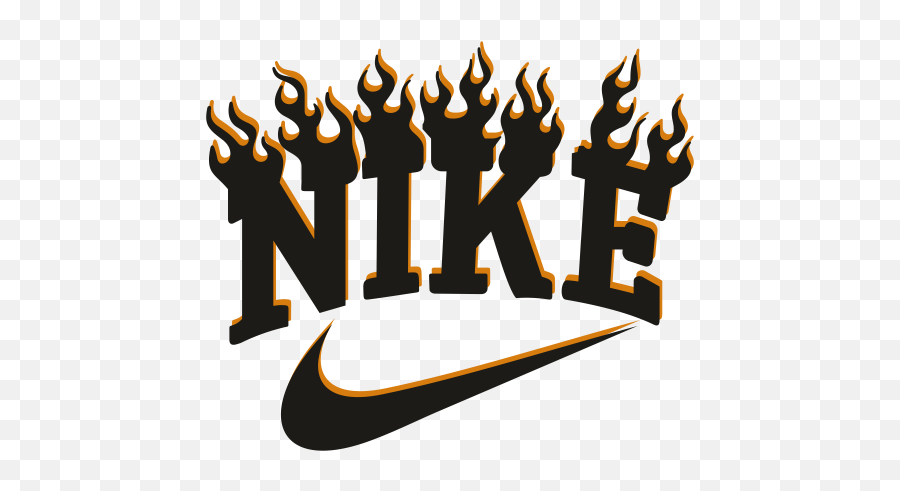 Nike Fire Png Svg Cdr Ai Pdf Eps - Nikee Svg Emoji,Fire Vector Png