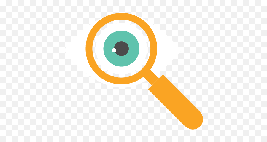 Eye Magnifying Glass Icon - Transparent 374491 Png Images Magnifying Glass Icon With Eye Emoji,Lupa Png