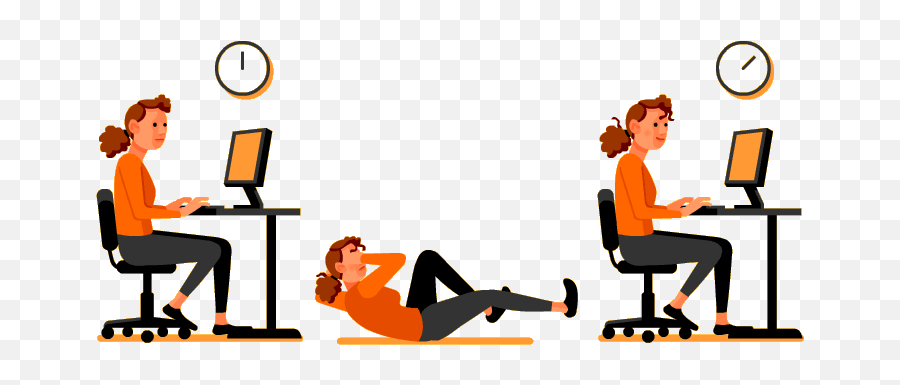 Exercising Clipart Chair Exercise - Exercise Png Download Fitness Gym Gif Transparent Emoji,Exercising Clipart