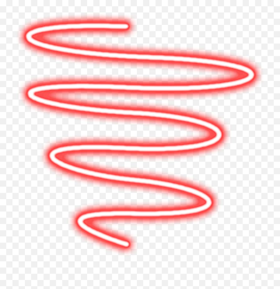 Red Sticker - Spiral Neon Light Png Full Size Png Download Open Neon Png Transparente Emoji,Neon Light Png