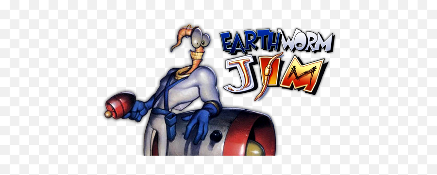 Earthworm Jim Logo - Earthworm Jim Logo Emoji,Worm Logo