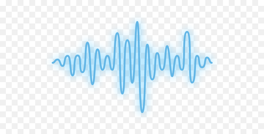 Color Sound Waves Png Download - Blue Color Sound Waves Emoji,Sound Wave Clipart