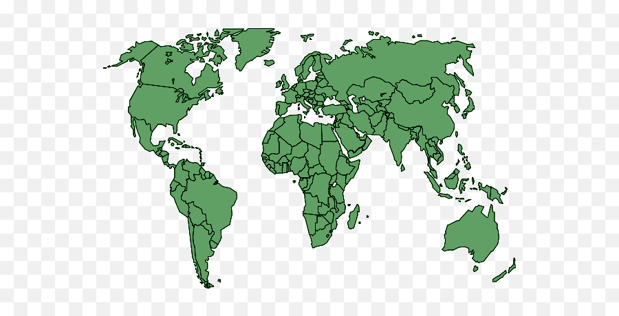 World Map Png - High Resolution Transparent Background World Map Emoji,World Map Png