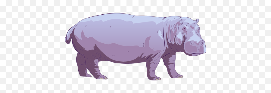 Vector Hippo Png Clipart Emoji,Hippopotamus Clipart