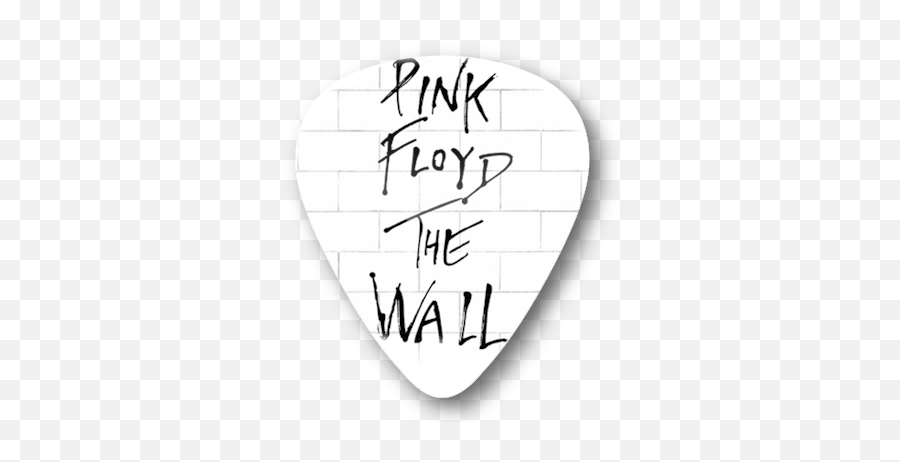Pink Floyd - The Wall Standard Guitar Pick Emoji,Pink Floyd Png