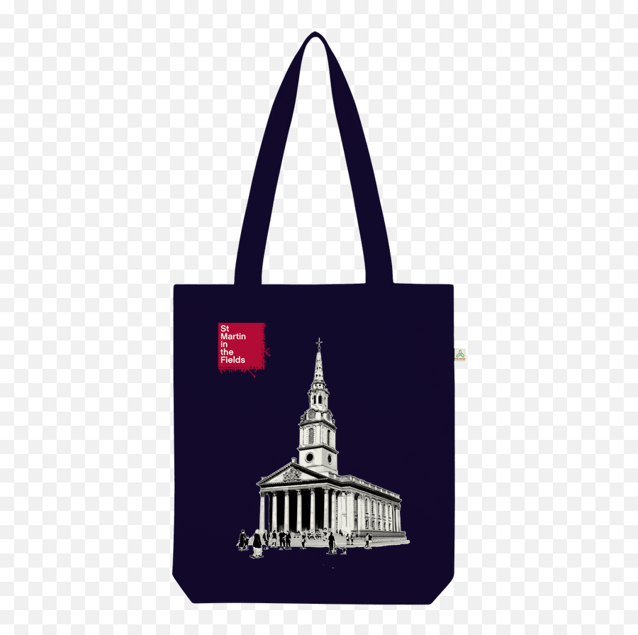 St Martinu0027s Logo Organic Tote Bag U2013 St Martin - Inthefields Emoji,Handbag Logo