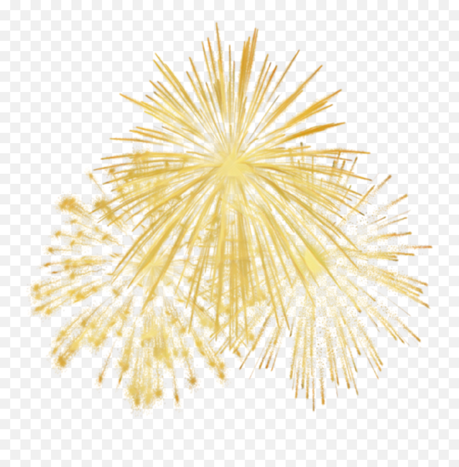 Gold Fireworks Png Image Png Mart - Dot Emoji,Firework Png
