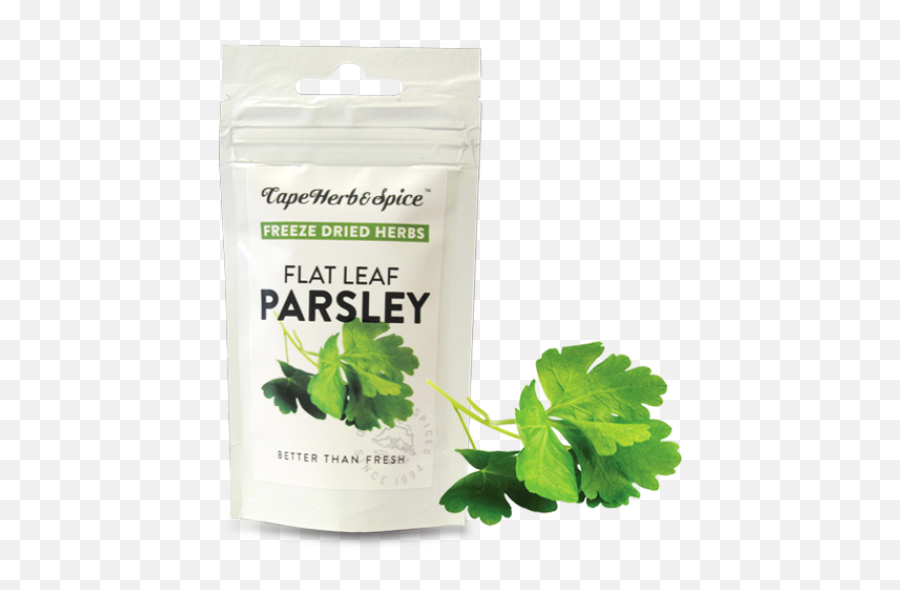 Download Cape Herb U0026 Spice Freeze Dried Herbs Flat Leaf Emoji,Parsley Png