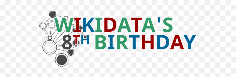 Wikidataeighth Birthday - Wikidata Sartoria Emoji,Happy Birthday Logo